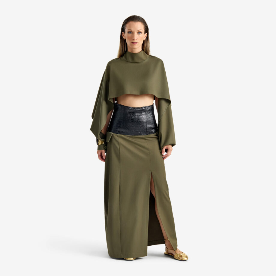 Spinning the Cocoon Skirt