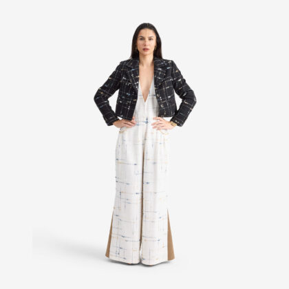 Zavieh white jumpsuit