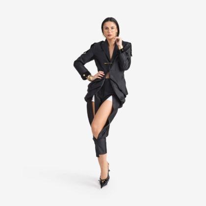 Zavieh circle jacket